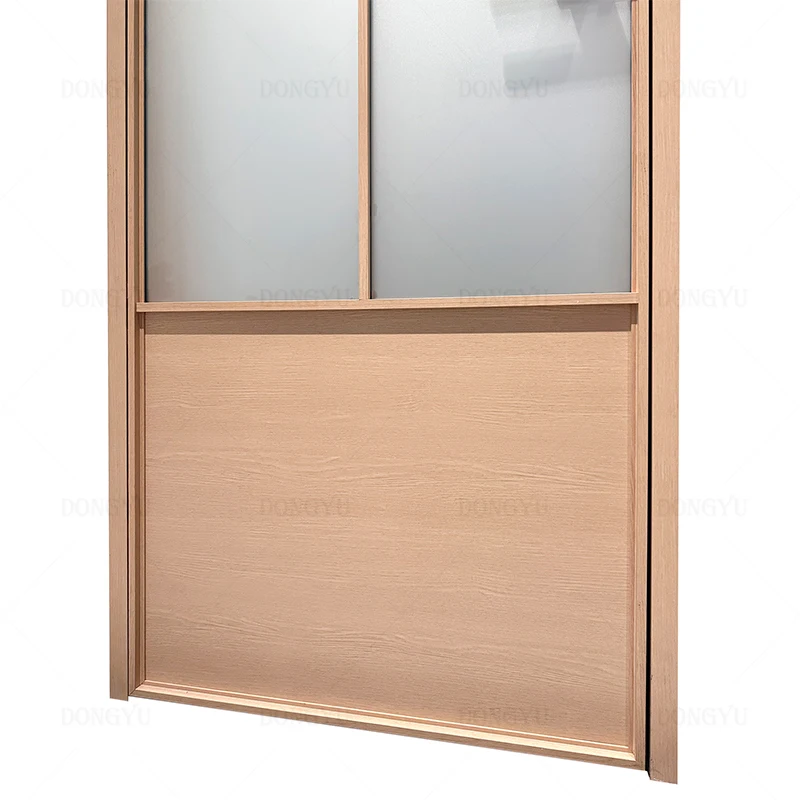 China High Quality Iron Steel Frame Tempered Glass Metal Doors For House Steel Door or Villa Use Swing Door