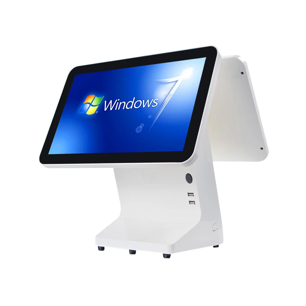 Factory Supply Online wifi or USB link Metal shell retail POS system machine for store