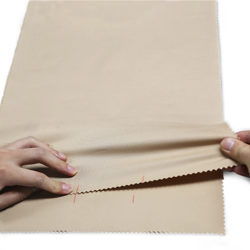 JHDTEX multiple stretch comfortable elastic spandex t400 PBT EOL XLA mechanical fabrics textiles twill cotton polyester fabric