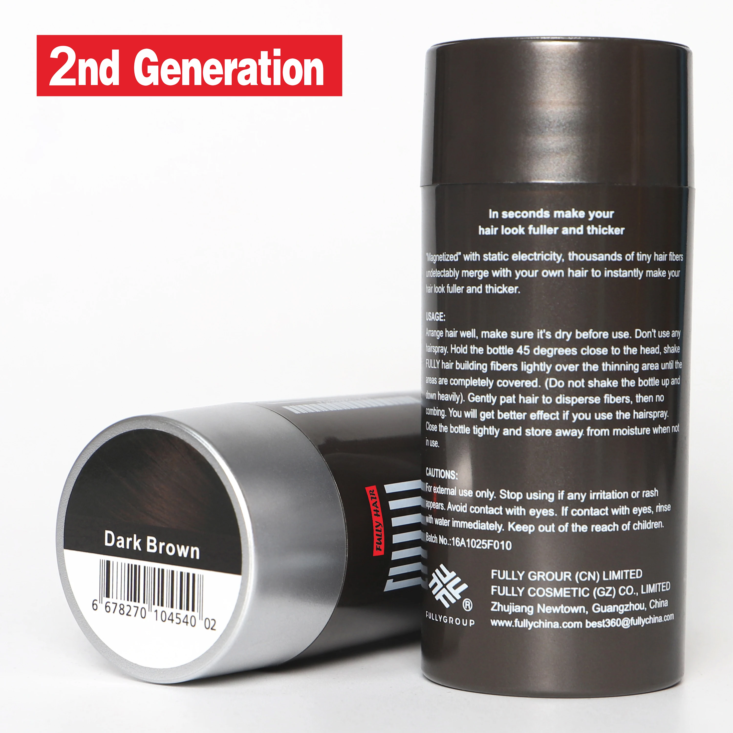 FULLY 100% Natural Private Label Cabok Hair Building Fibers With Free Sample