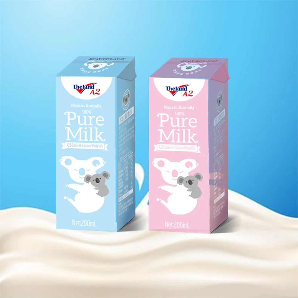 200ml A2 Whole Milk (Pink) Southern Hemisphere Creamery Essence Marvels Wholesale By TheLand With Custom MOQ Reasonable Price