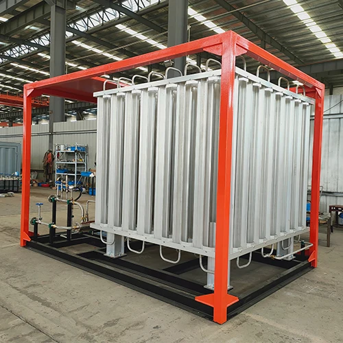 Portable High Pressure Oxygen Gas Cylinder Filling Skid