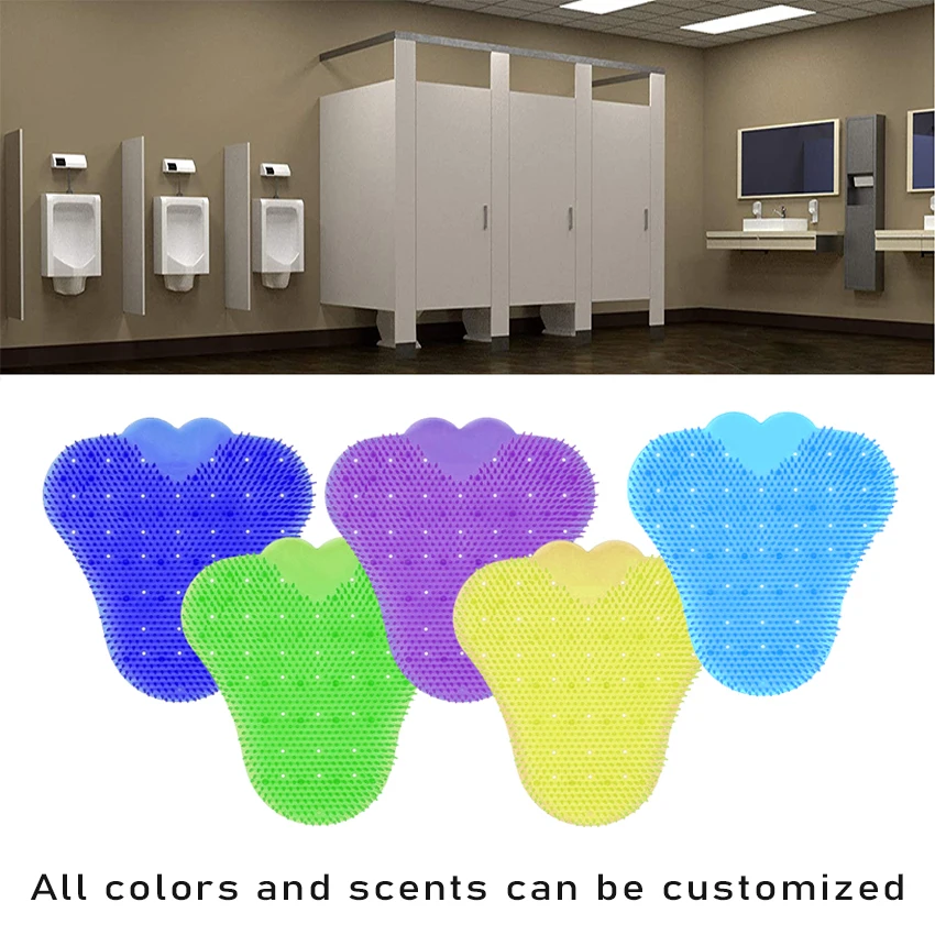 2023 Новый стиль EVA дезодорирующий экран для писсуара Ocean Mist Blue анти-брызги с запахом нейтрализатор коврик запах последние 30 дней