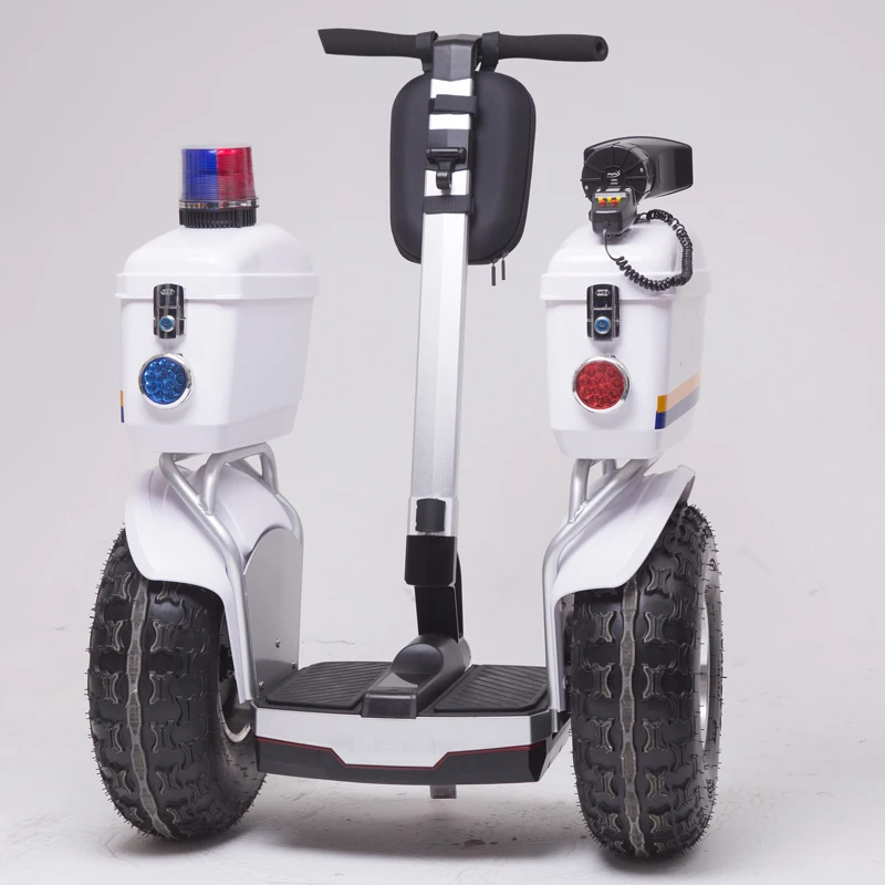 Patrol Vehicles Off Road 2400W Big Wheel Security Use 2 Wheel Electric Self Balancing Guard Scooter