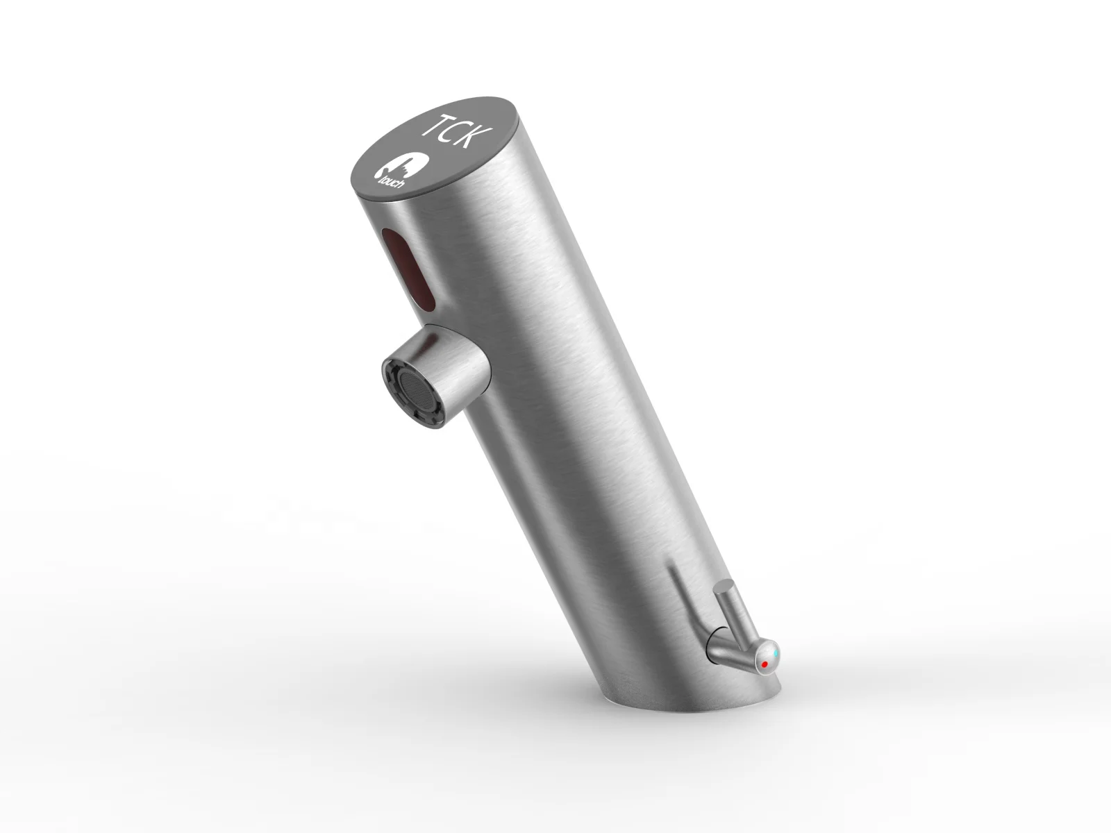 Hot Cold Water Dual Sensor Faucet Public Use Chrome Finish Touch and Infra-red Sensor Faucet