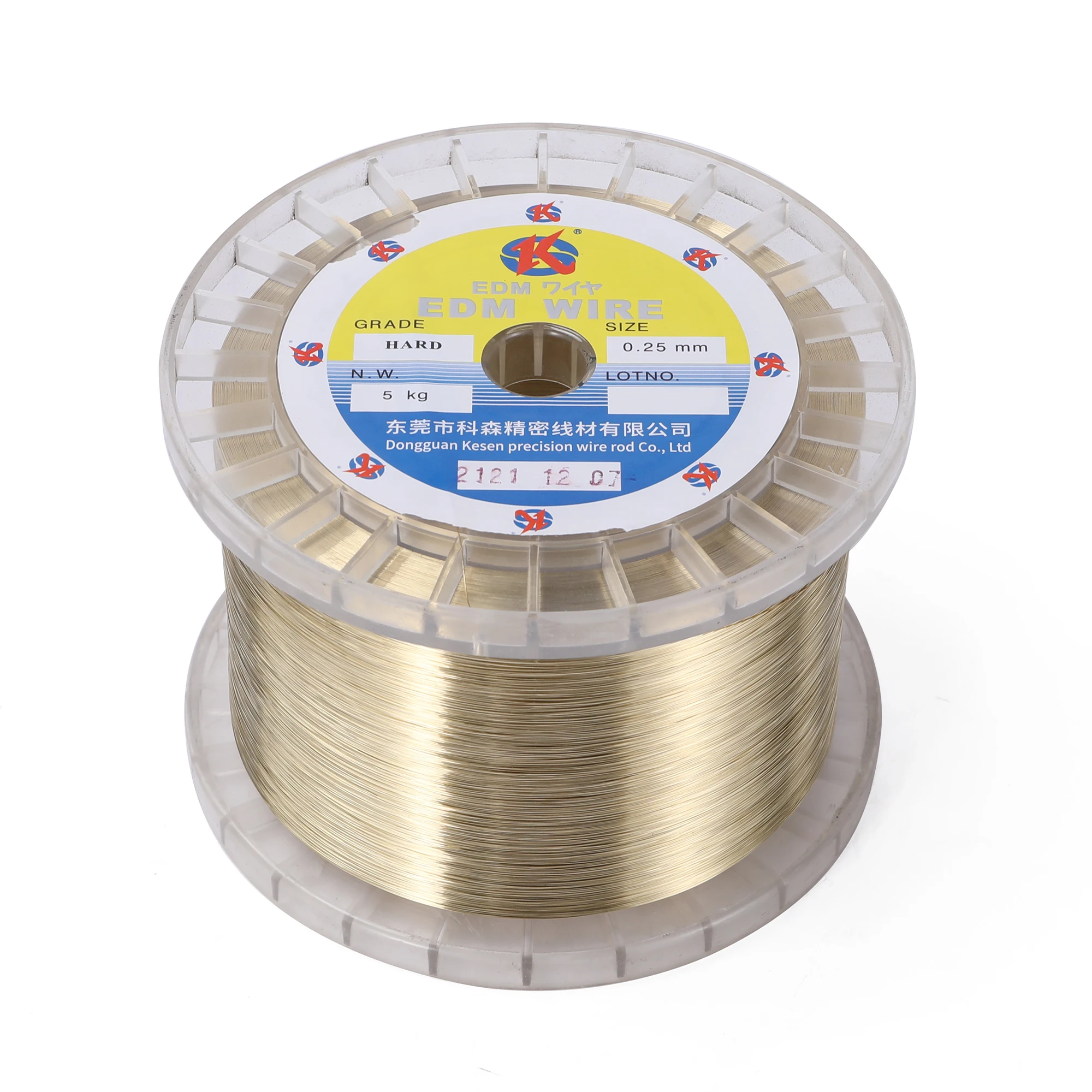 For Wire Cut Sodick and Charmilles WEDM Consumables EDM Brass Wire 0.25mm