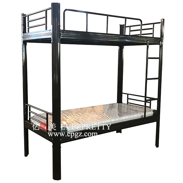 Top Quality Factory Direct Sale Cheap Detachable Metal Frame Iron Metal Military Bunk Bed