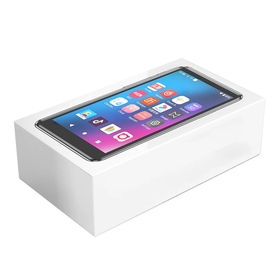 Mp3 &MP4 Player, Upgraded Android 10.O Portable HiFi Lossless Sound Music Player FM Radio,Voice Touchscreen Mp4 Player for Kids