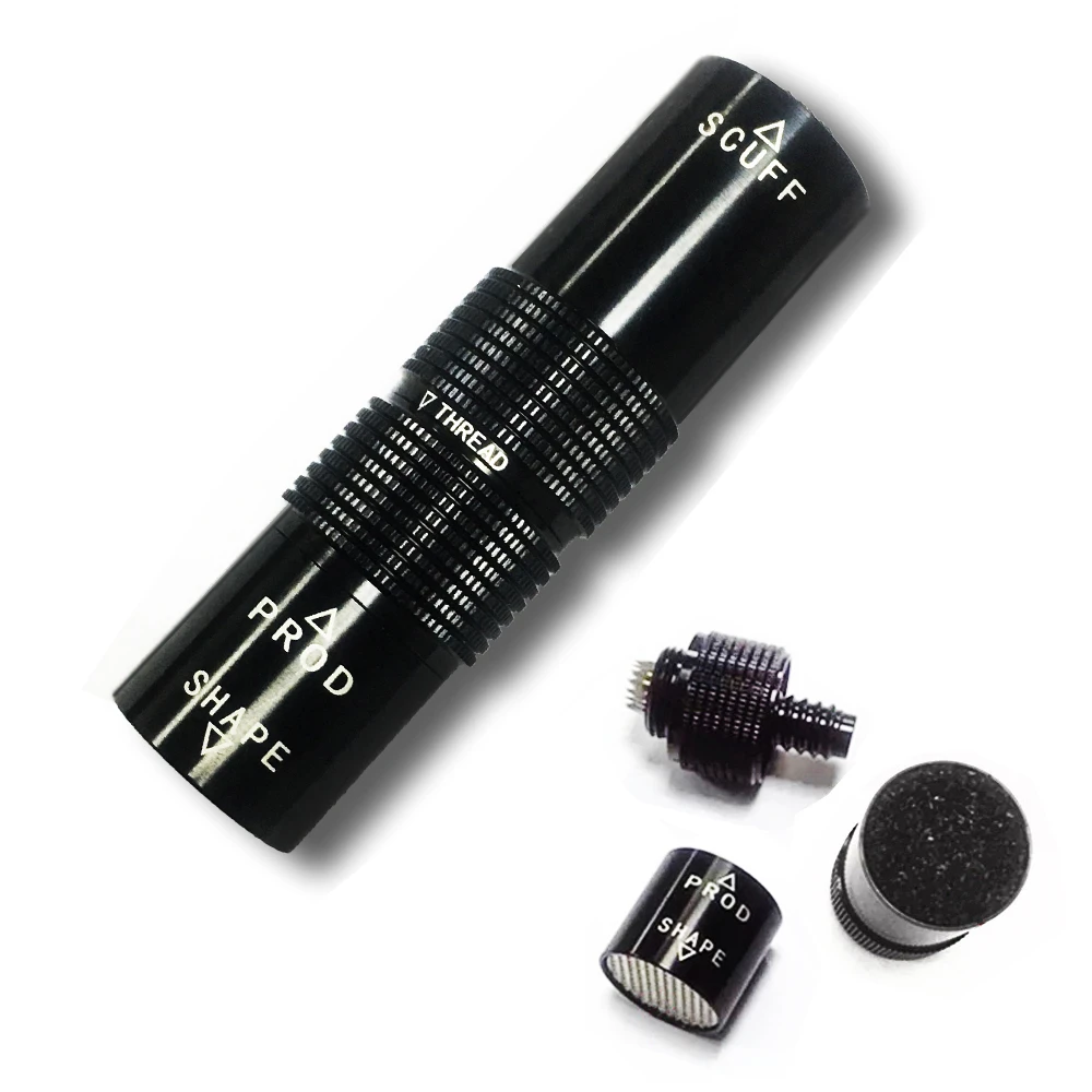 Cue tip Tool Snooker Billiard Pool Cue Tip Shaper Scuffer Aerator with stick Joint Protector