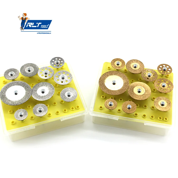 RLT Tools Wholesale Custom Diamond Abrasive Grinding Wheel Set For Rotary Tool Cutting / Grinding / Engraving Tools Cutting