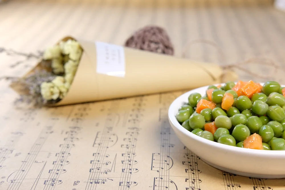 400g Factory Line Canned Mixed Vegetables Canned Peas with Carrots