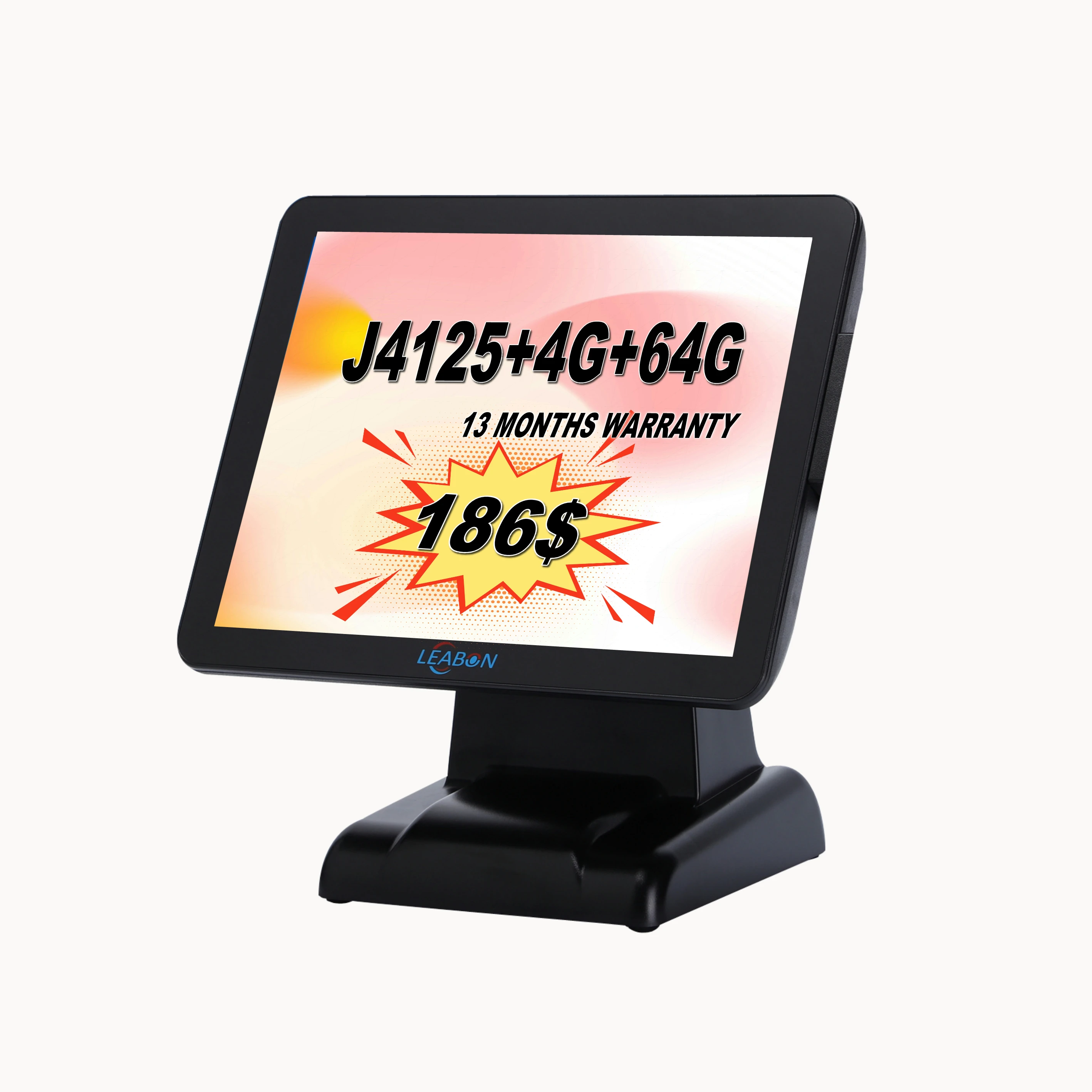 Special Offer J4125 POS Terminal Windows Retail POS System All in One Sale Touch POS system
