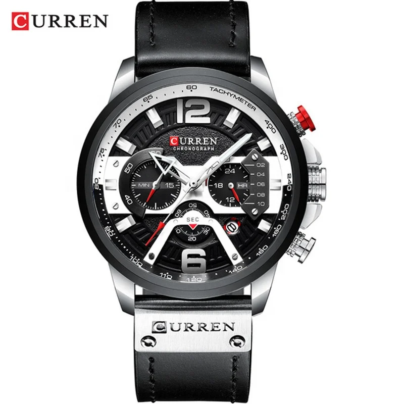 2022 Curren 8329 Quartz Men Hot Sale Watches Men Wrist  New Quartz Watch mens quartz watch brands wholesale