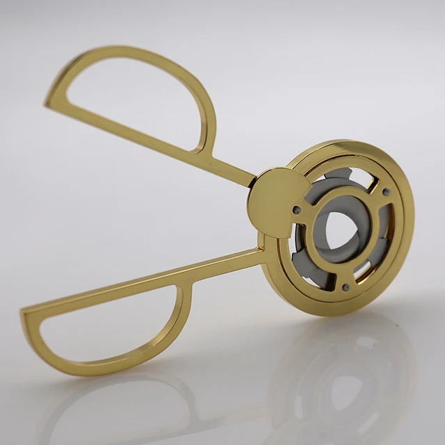 custom luxury accessories made logo cutters stainless steel tool scissors cigar cutter for ladies