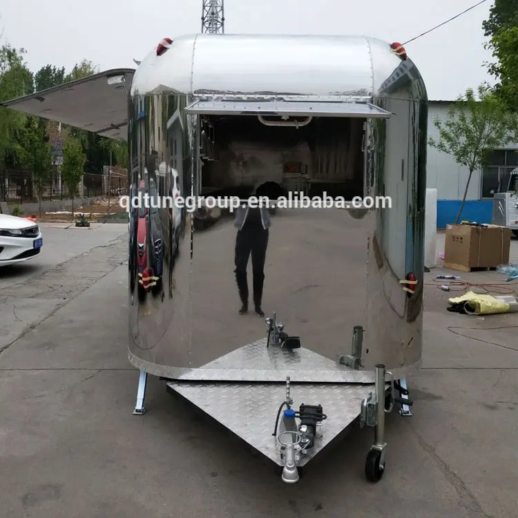 new design food trucks mobile food trailer caravan travel trailer for  sale USA