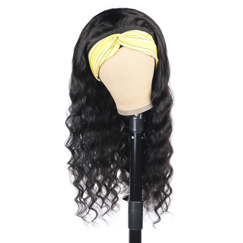 Hot selling Toupee braiding hair raw original brazilian human hair machine made loose deep wave vendor hair extensions highlight