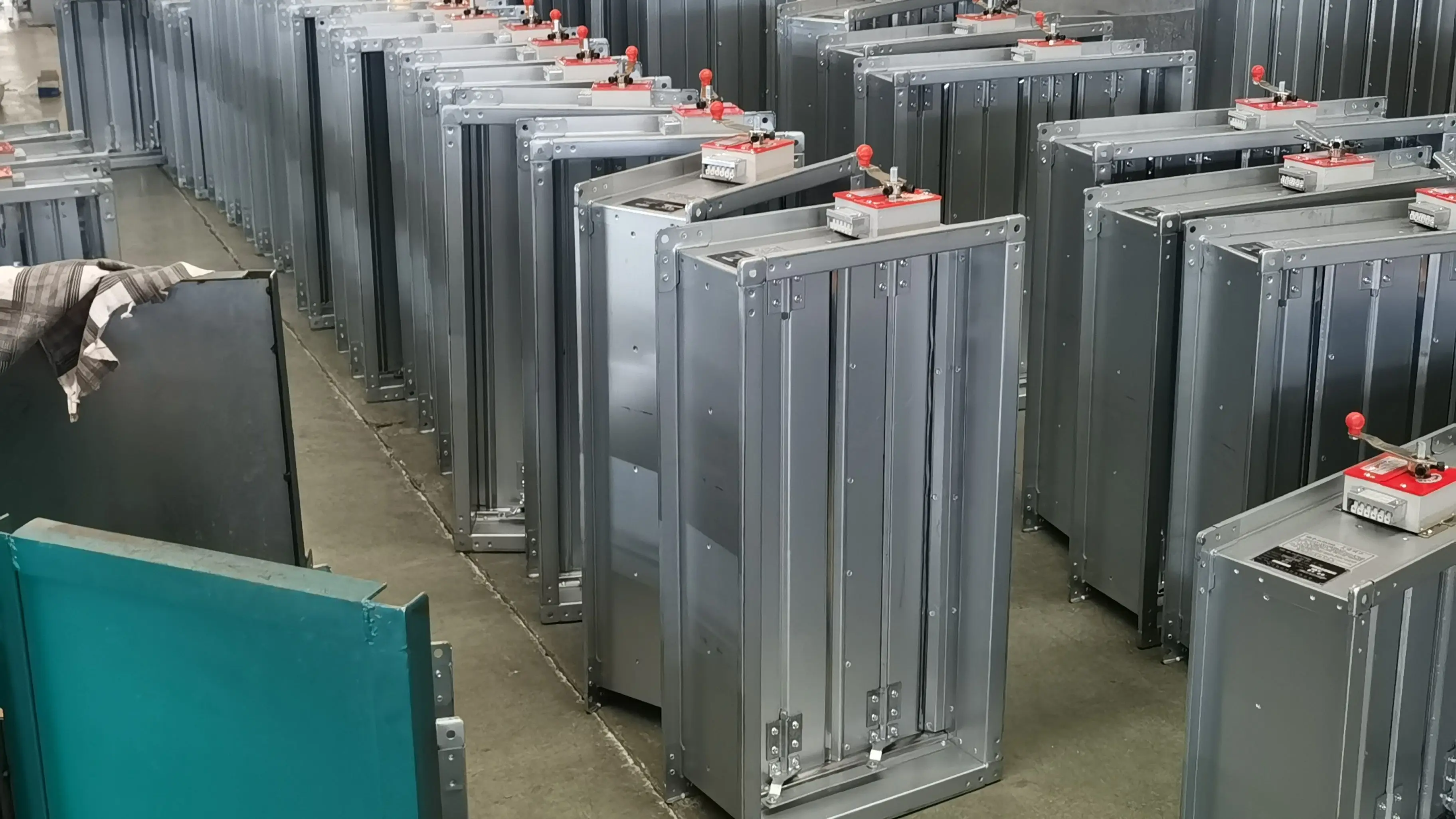 Square Fire Damper for HVAC Duct Smoke electric or motorized fire damper