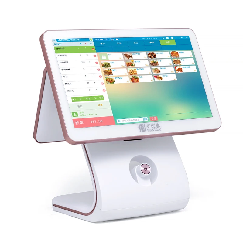 2024 release Touch Screen POS System machine 15.6 +11.6 inch  Manufacturer supply POS terminal Epos