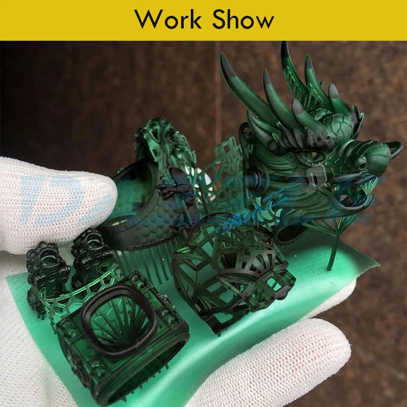 Dazzle Hot Selling Beginners 3D Printer for Jewelry Dental Cartoon Resin LCD 3D Printer Home Use
