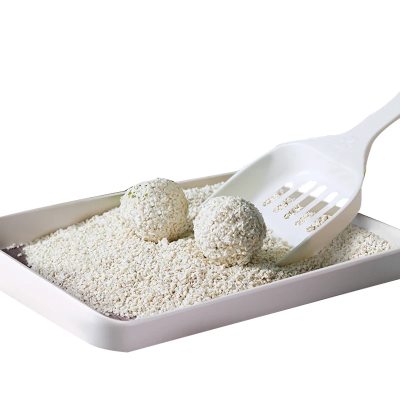 Dustfree and Efficient Crushed Tofu Cat Litter Supplier Dust Crushed Tofu Cat Litter 3 Seconds Clumping Natural