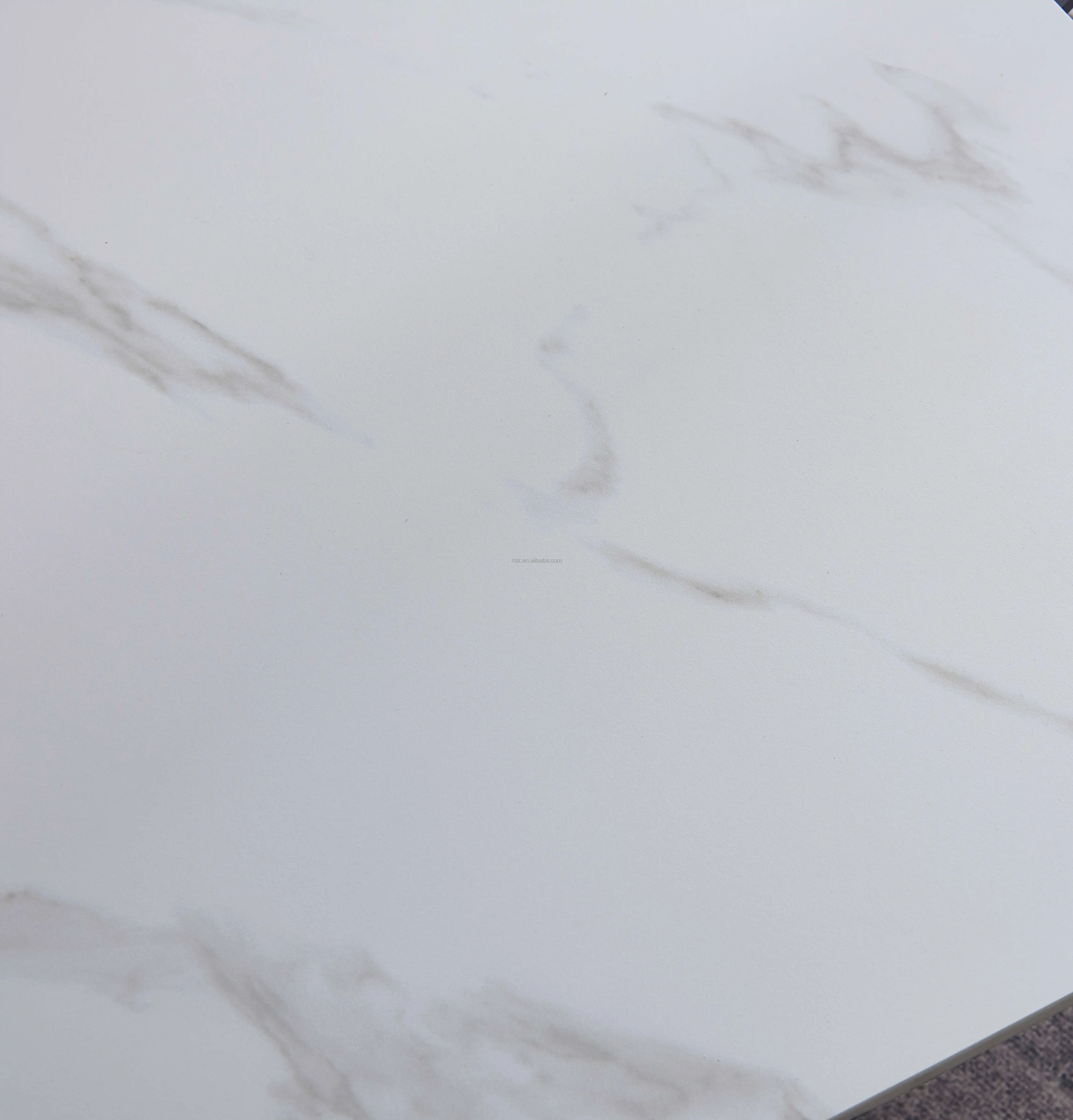 Slate dining table solid wood rectangle light luxury marble modern minimalist dining table