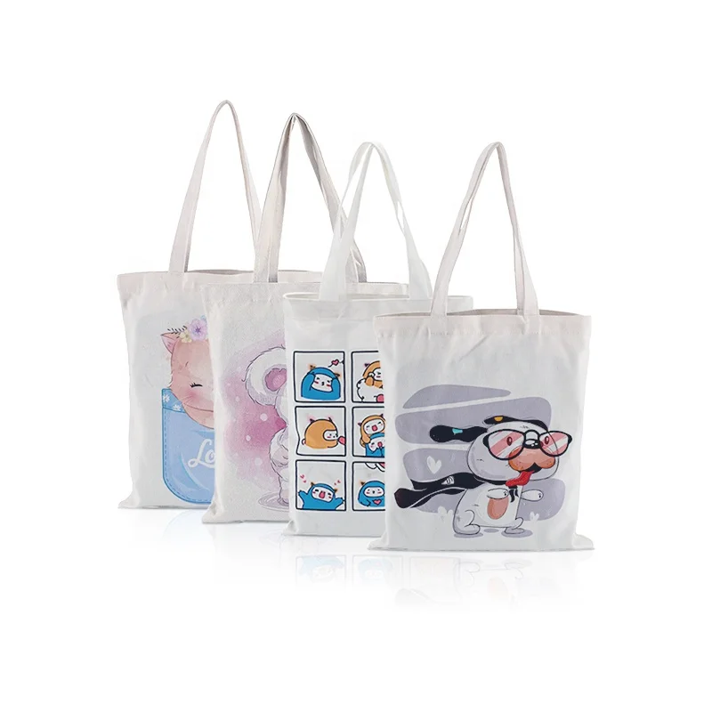 
13.8*15.7 Canvas Bag Tote Beach Wine Grocery Accept Customized Logo Plain Cotton Bags 