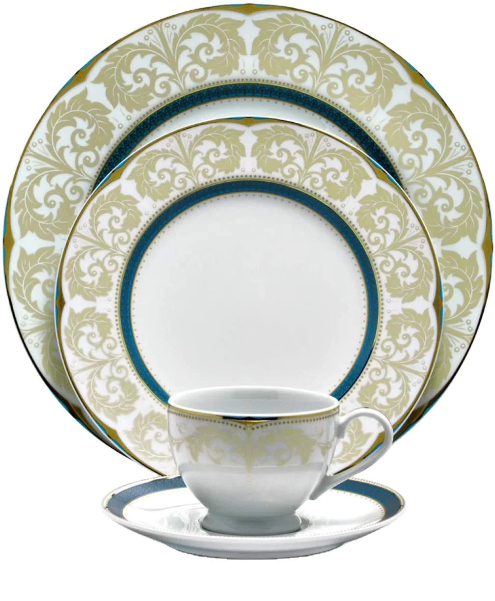 Luxury Royal Hotel Restaurant Porcelain set! 20pcs porcelain dinnerware sets /plate set for 4