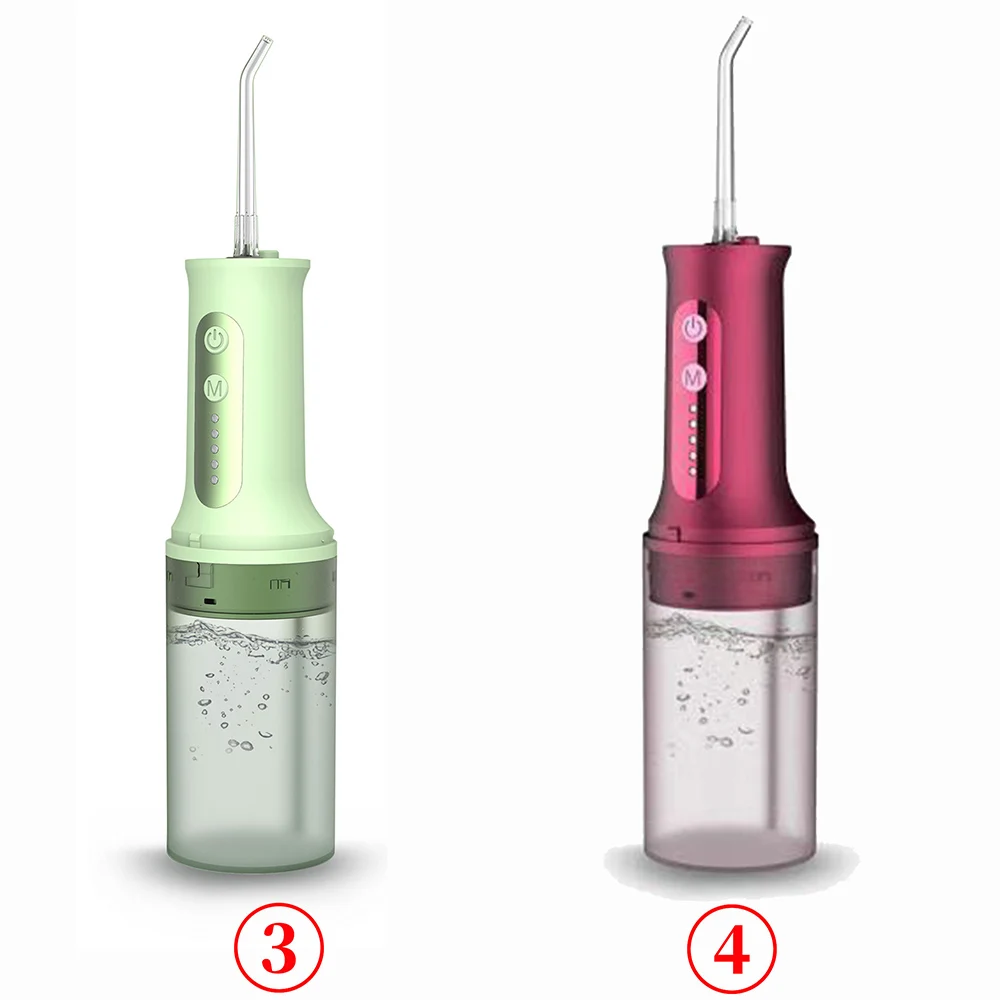 
OEM/ODM Collapsible Professional Water Teeth Cleaner with Case, Rechargeable Portable Oral Irrigator for Braces & Bridges Care 