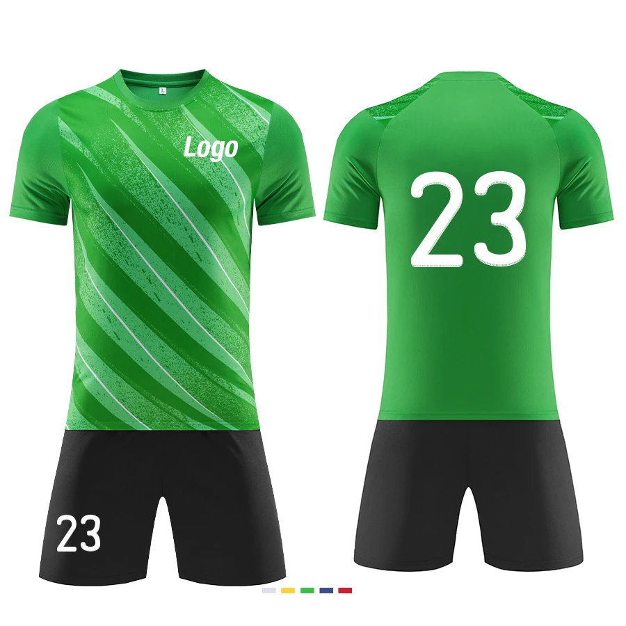 Small Moq Blank Printing Soccer Set Supplier Sublimated Jersey New Style Sport Youth Camisa De Futebol Football Uniform Jersey