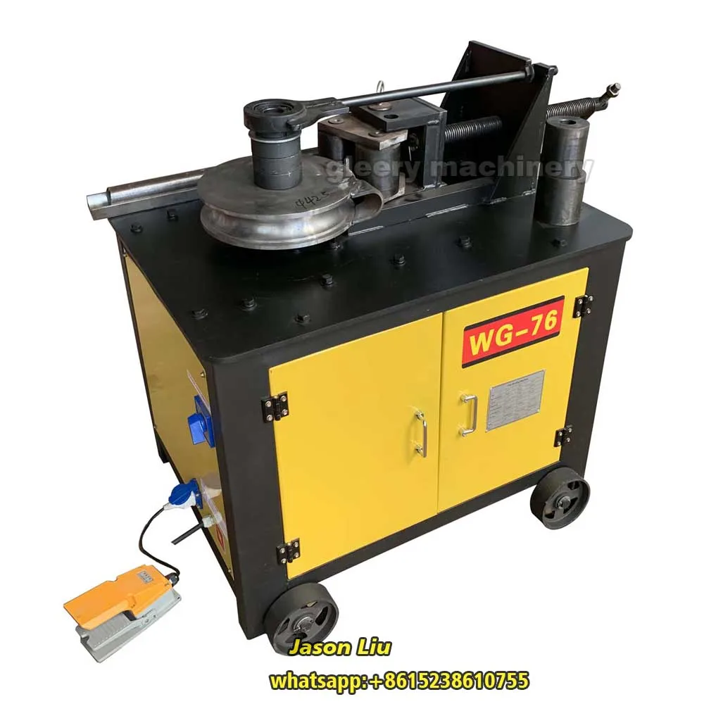 WG-76 Mandrel Pipe Bending Machine Hydraulic Pipe Bender 1/2 to 4 inch With widely used in Boiler Industry