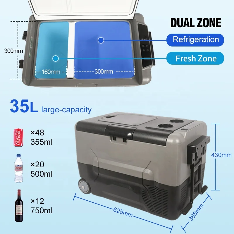 ice making  coke camper dc 12v fridges