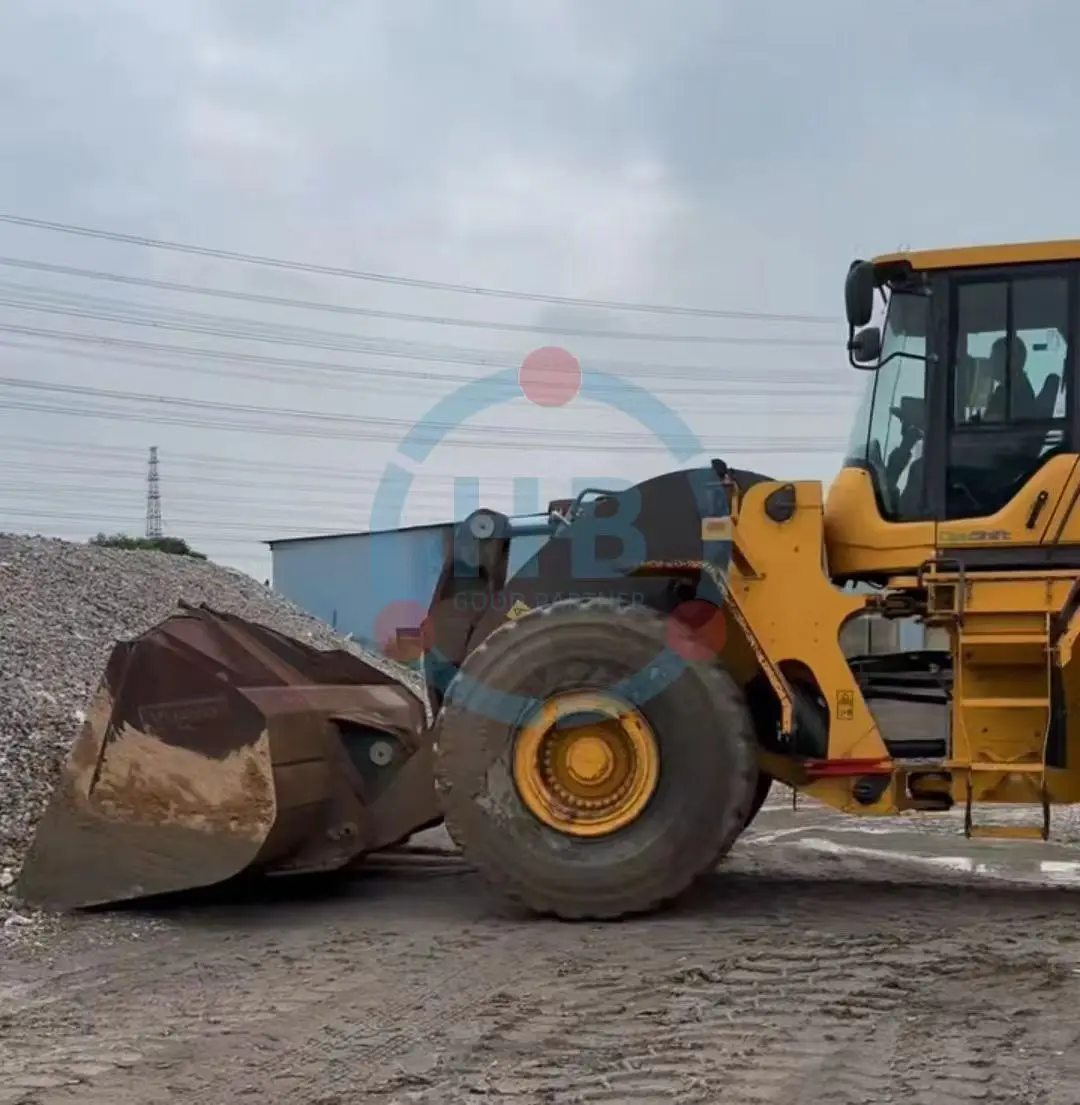 high quality hot-selling earthwork used Volvo L250G Load capacity 6 tons caterpillar 966c wheel loader