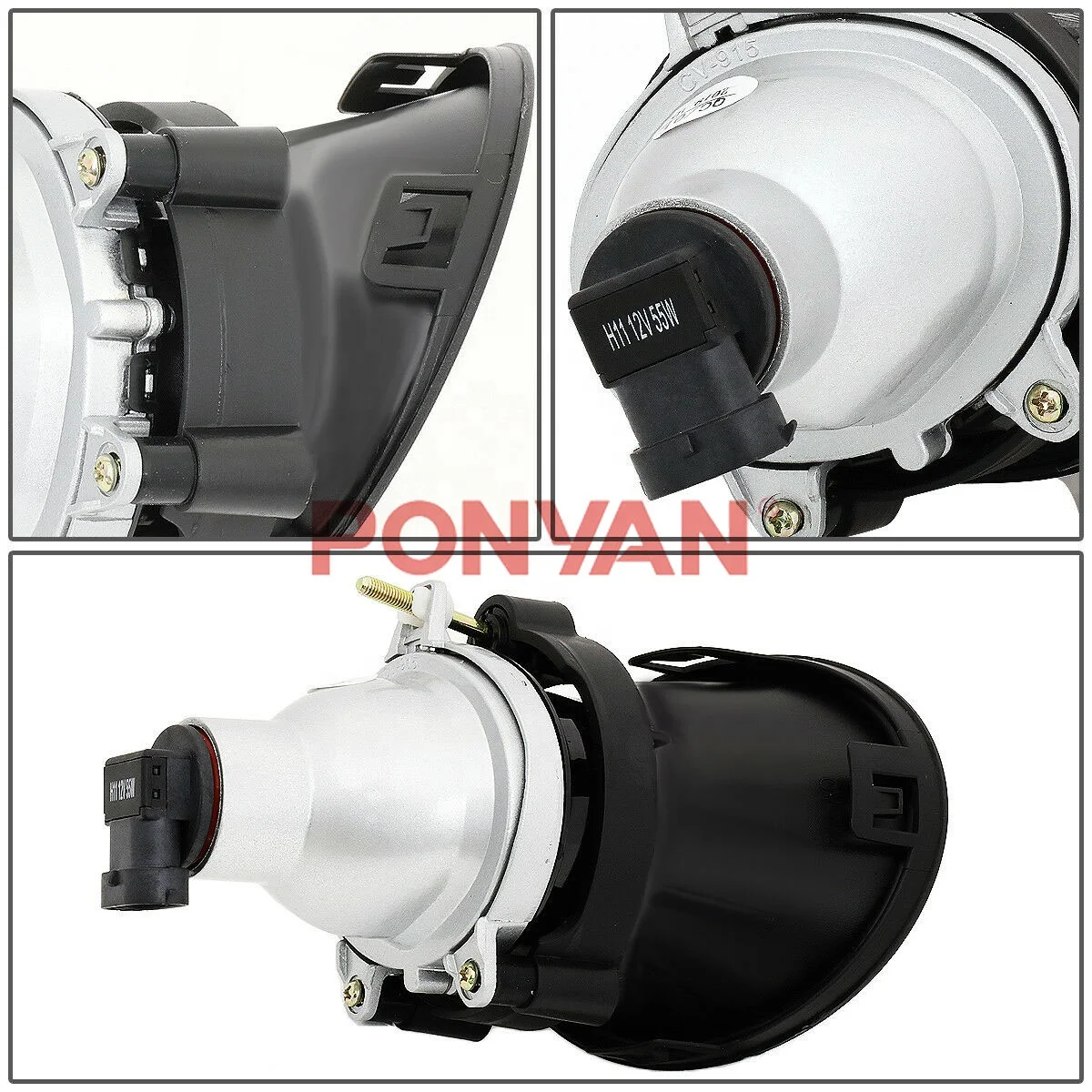 Противотуманные фары противотуманные для Chevrolet CAMARO 2014 2015 Аксессуары Для camaro H11 12 В 55 Вт лампочка водонепроницаемая противотуманная фара