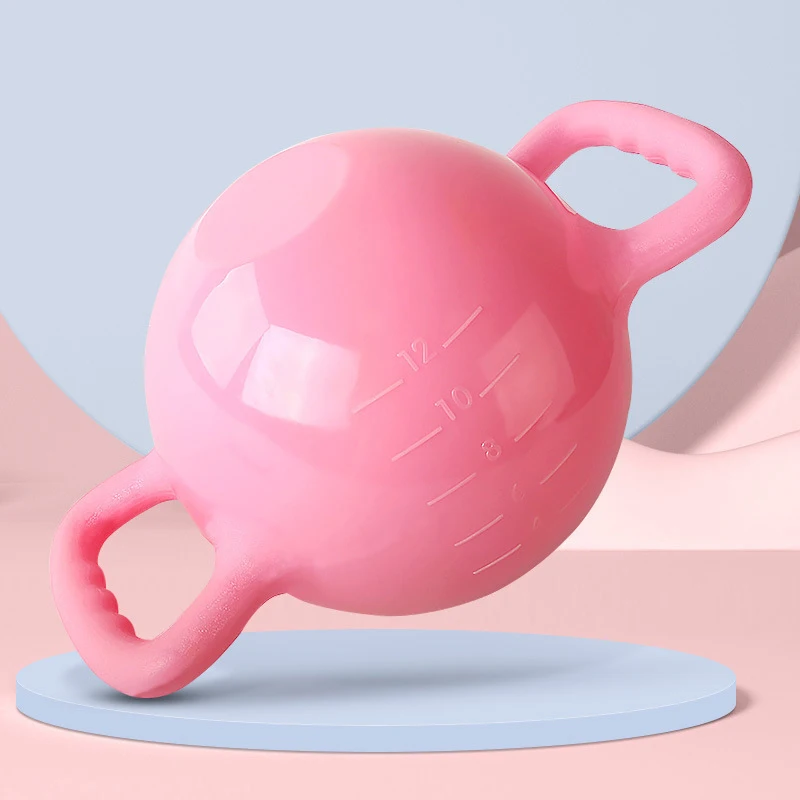 New PVC Portable Adjustable Weight Kettlebell Women Fitness Kettlebell