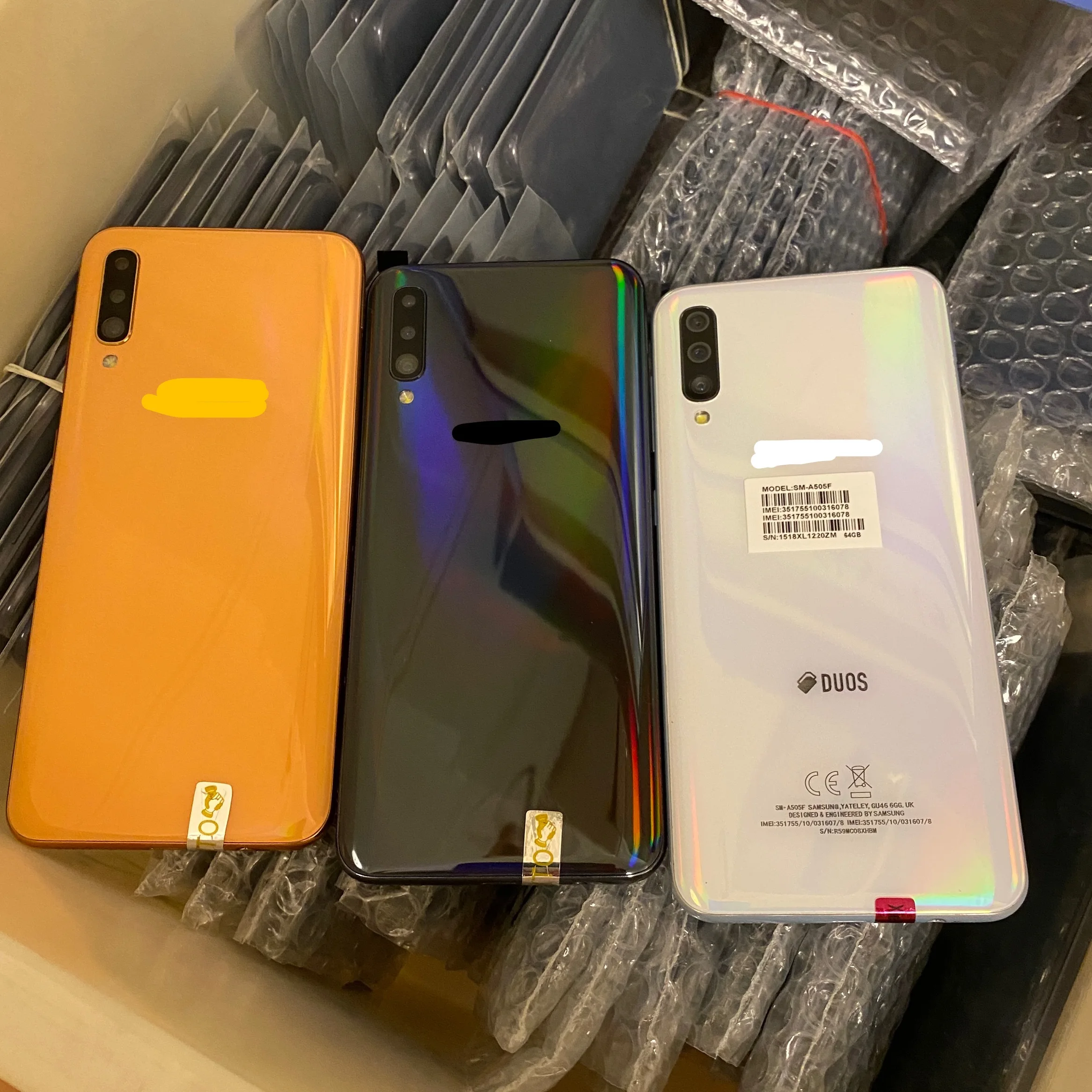 Wholesale Original cellphone Unlocked Used Phones for sale bulk cheap China Android UK smart Mobile Phone For Samsung A51 5G