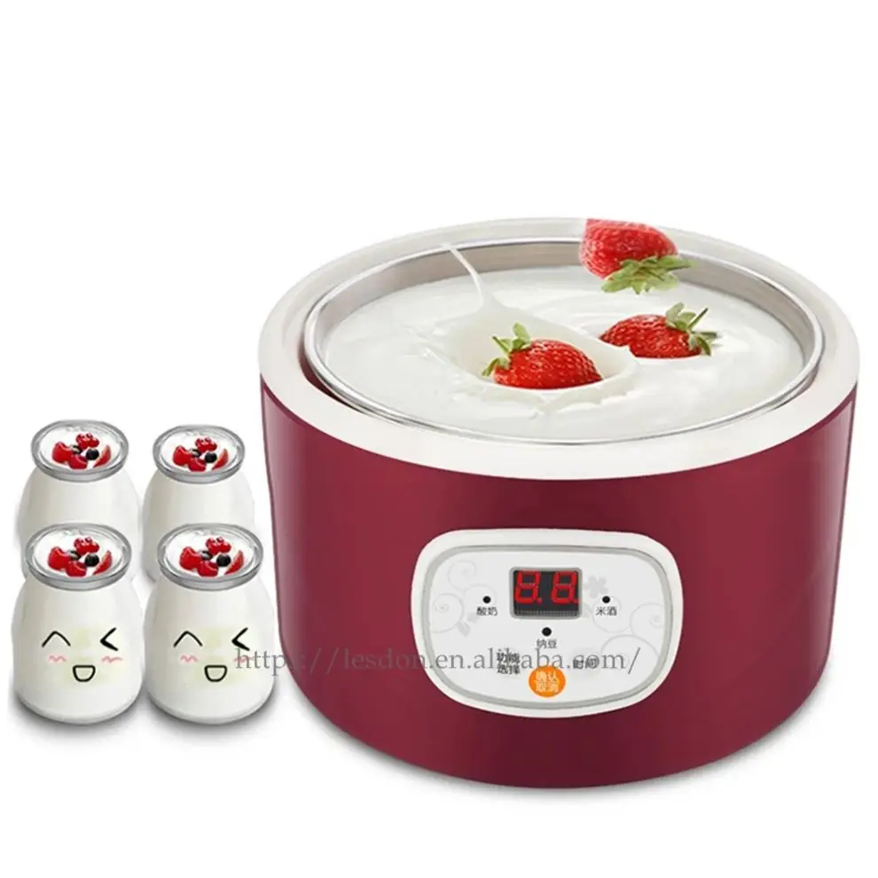 OEM Joghurt 1 л 15 Вт небольшая Коммерческая автоматическая машина для брожения