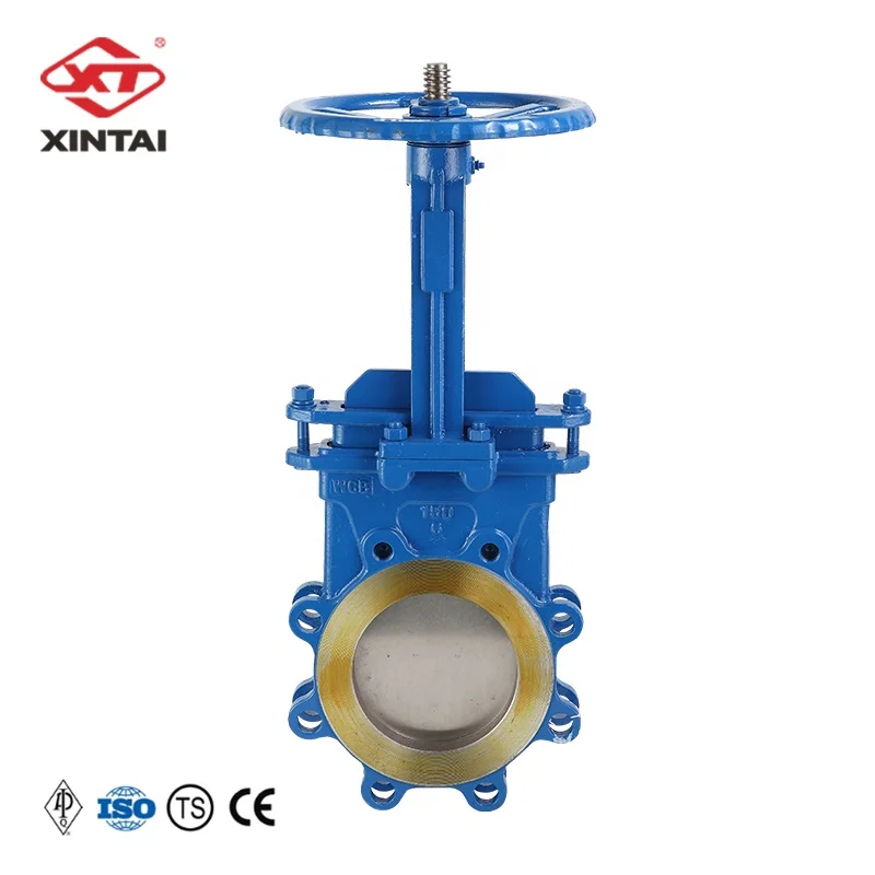 PZ73H-150LB 6 inch manual API standard carbon steel knife gate valve price
