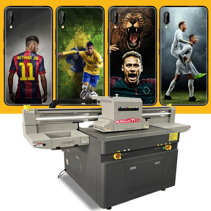 KingJet 45cm height printing ricoh g5i uv flatbed printer 9060
