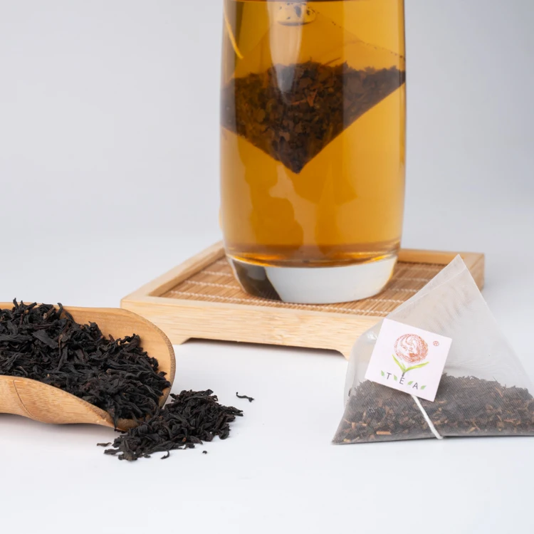 High Quality Organic Rose Black Tea Bags Chinese Herbal Support Premium Tea Bag