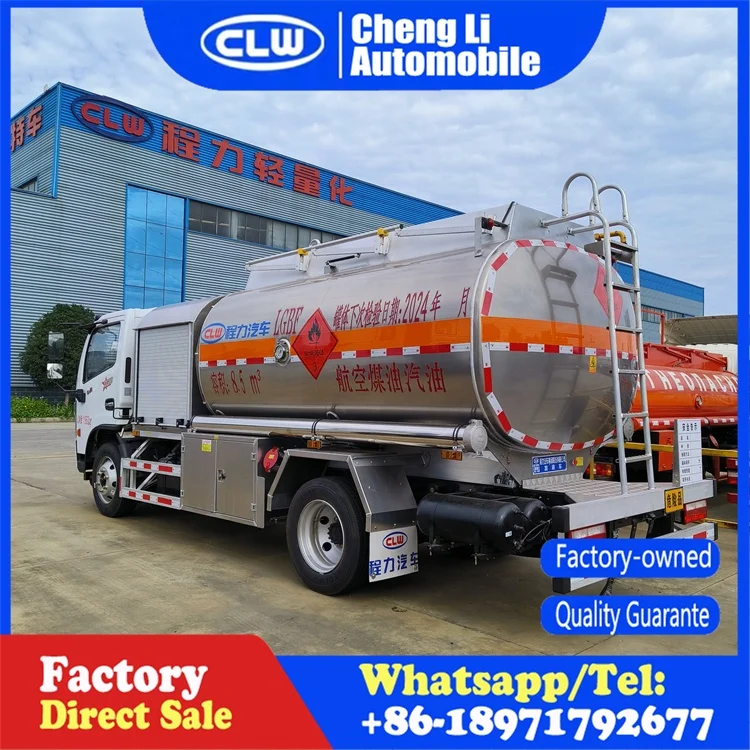 Новый китайский бренд Dongfeng 3000 галлонов топливный бак грузовик 4x2 10cbm международные топливные баки для