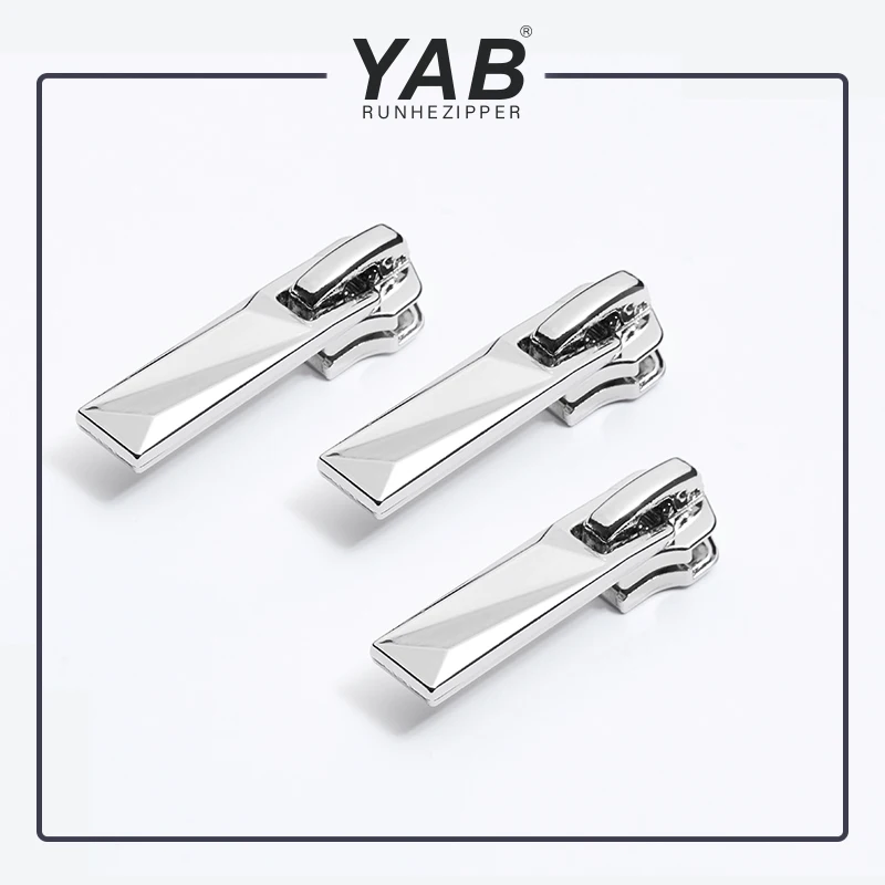 YAB Import China Goods Inexpensive Custom Size Home Textile Metal Zipper Pullers