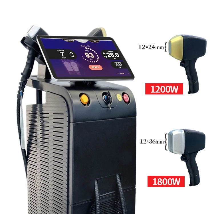 2022 Newest Ice Platinum Titanium 1600W Diode Laser  808 Diode Laser Hair Removal Machine Price