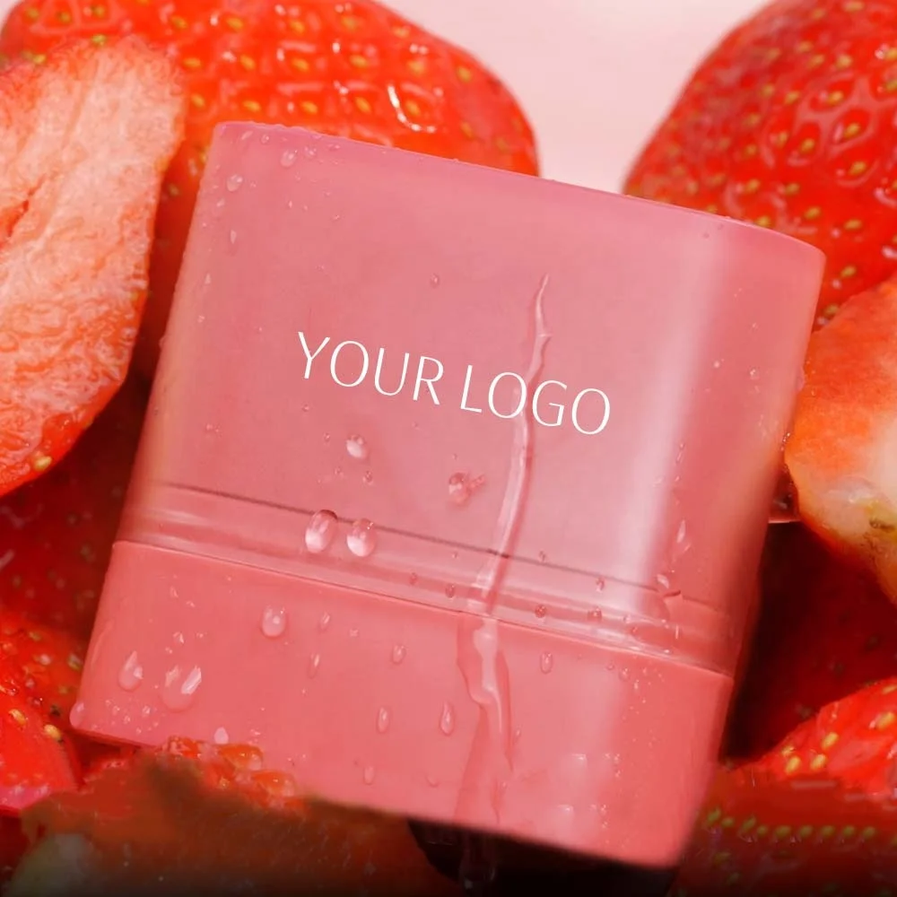 Custom Logo High Quality Creamy Pink Cheek Balm Blush Lip And Cheek Tint Dewy Lipstick Blush Private Label