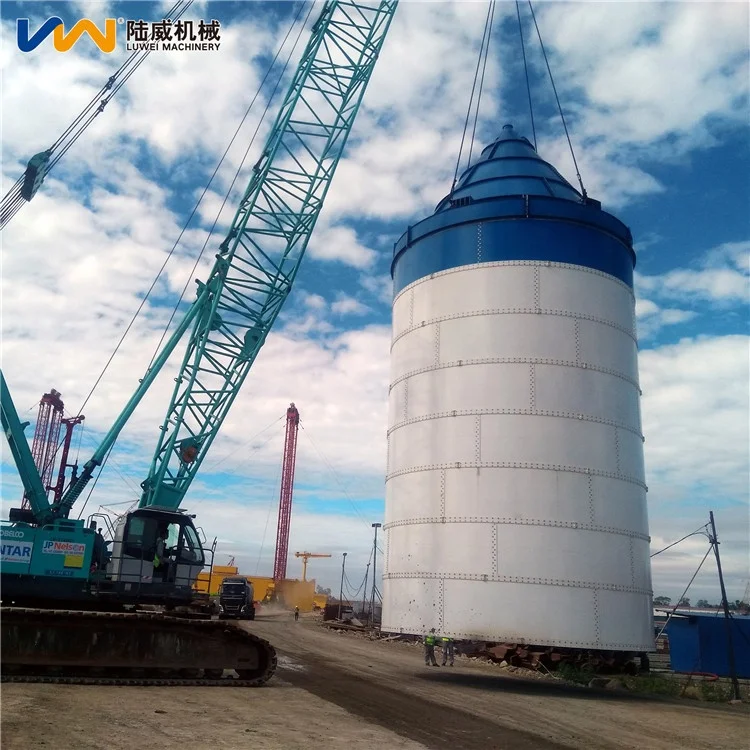 Customized Cement Silo ready for mix mobile concrete batching plant