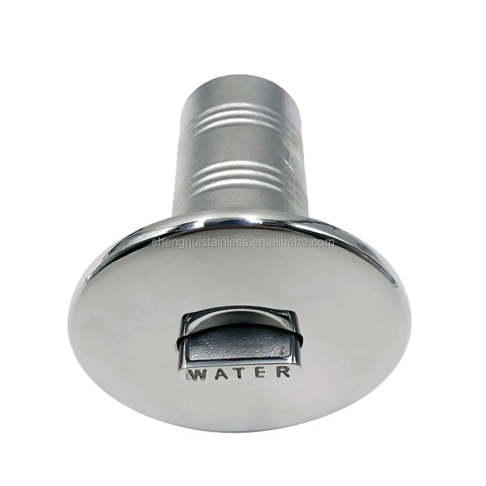Boat accessories stainless steel marine hardware boat deck cover deck filler for Fuel ,Water Diesel