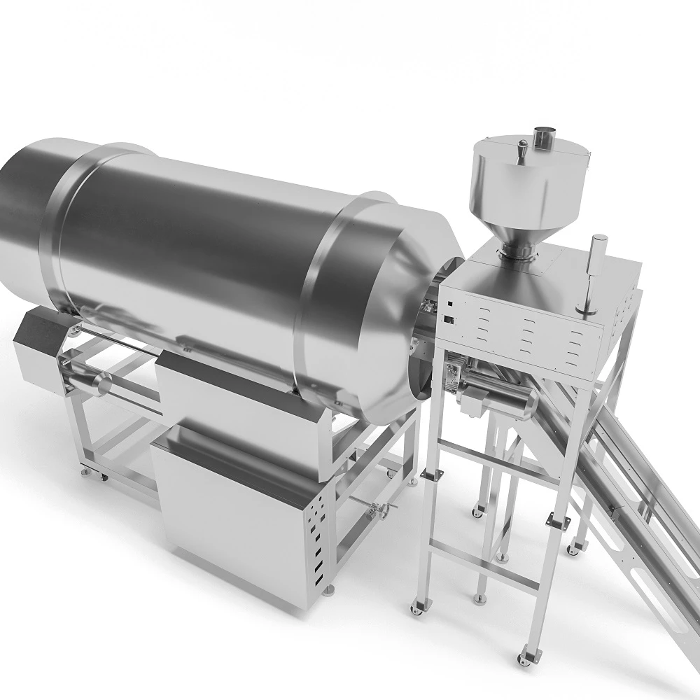 Factory Popcorn Machine Popcorn Production and Coating Line Factory Popcorn Plant