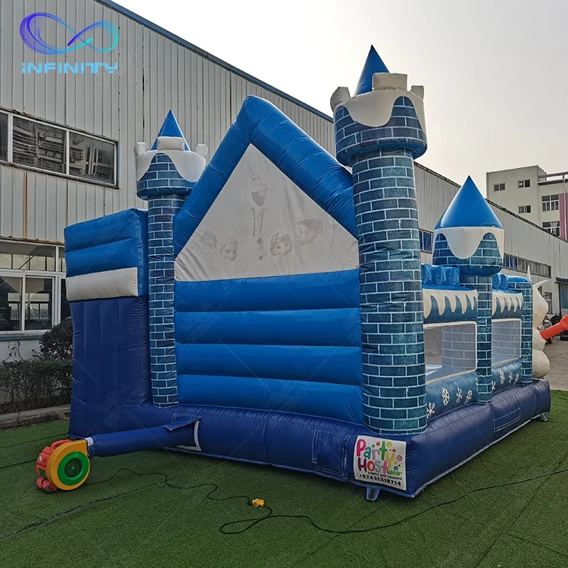 Princess Castle Combo Commercial Bouncer Slide Jumper Bouncy Castle For Kids Inflatable Bouncer Slide