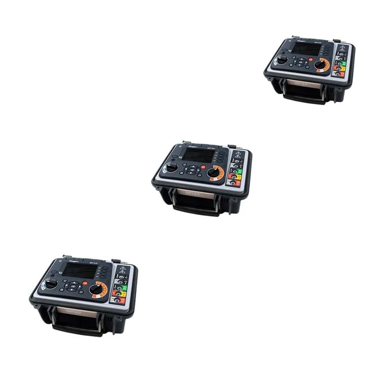 Megger DET2/3 Earth Ground Tester LG3/P1/P2/P3/P7 Test Kit with 50m reels spikes clamps