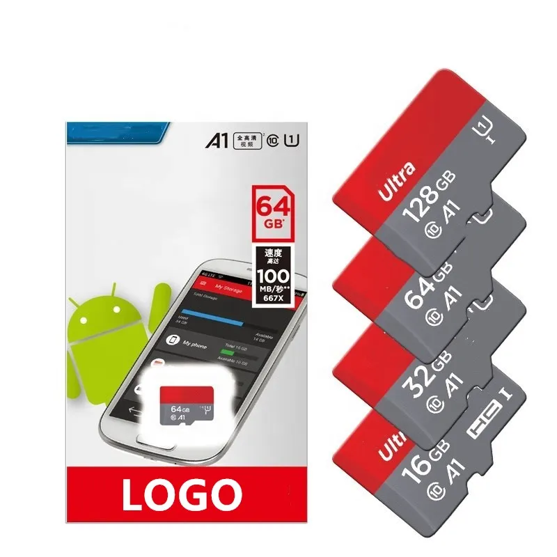 Top sales 100% original High Speed SD card 8GB 16GB 32GB 64GB 128GB memory cards memoria sd with adaptor for SanDiskk