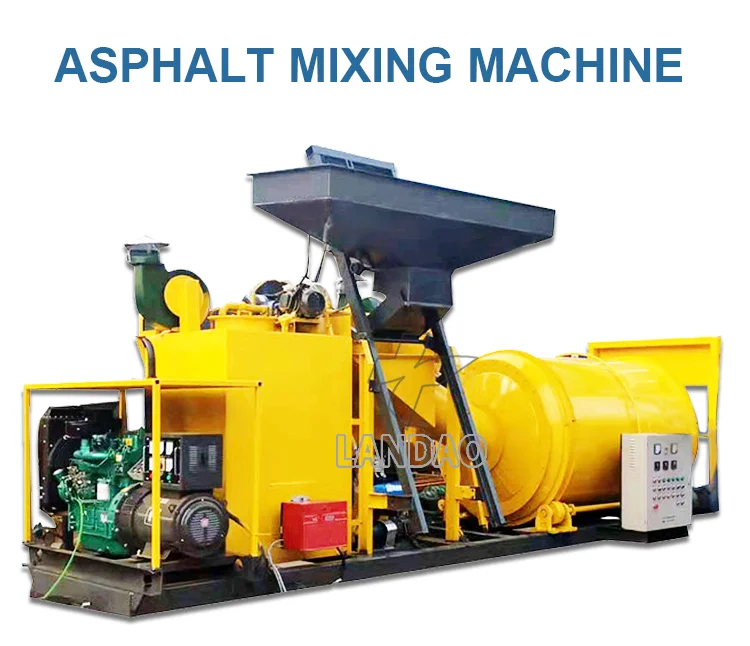 Road Construction New Bitumen Hot Mix Machine Asphalt Premix Small Plant